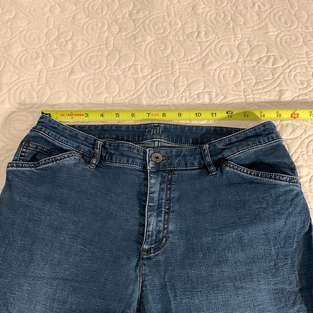 J Jill slim leg ankle jeans - Picture 6 of 14